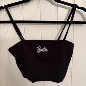 Forever 21 Black Barbie Tank Top